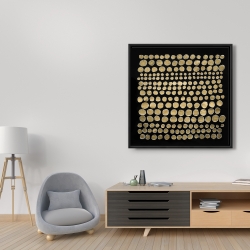 Encadré 36 x 36 - Points sur l'or