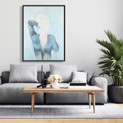 Framed 36 x 48 - Dreamy woman