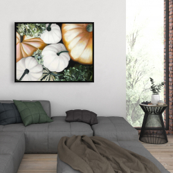 Encadré 36 x 48 - Citrouilles d'automne