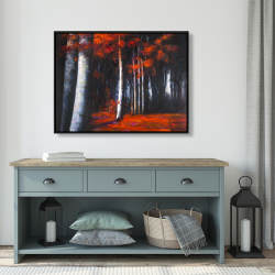 Framed 36 x 48 - Mysterious forest