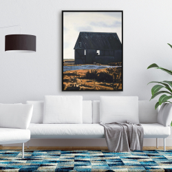 Framed 36 x 48 - Abandoned barn