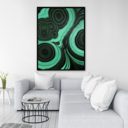 Encadré 36 x 48 - Pierre malachite