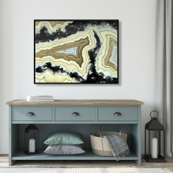 Encadré 36 x 48 - Agate en dentelle