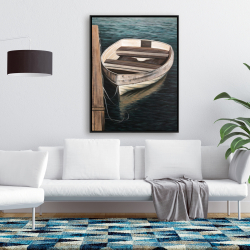 Framed 36 x 48 - Rowboats