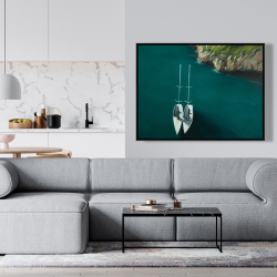 Framed 36 x 48 - Smooth sailing