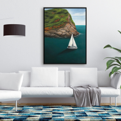 Framed 36 x 48 - At seda in porto venere