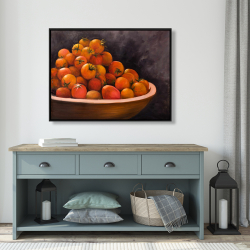 Framed 36 x 48 - Bowl of cherry tomatoes