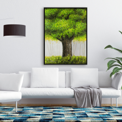 Framed 36 x 48 - Big green tree