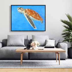 Framed 36 x 48 - Sea turtle