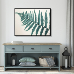 Framed 36 x 48 - Beautiful fern