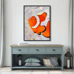 Framed 36 x 48 - Clownfish