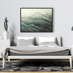 Framed 36 x 48 - In the waves