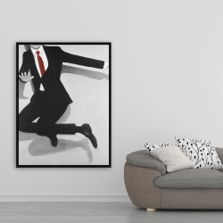 Framed 36 x 48 - Classical jumping man