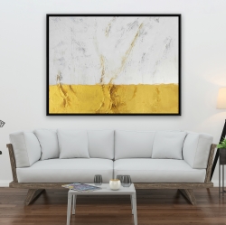 Encadré 36 x 48 - Brillance dorée