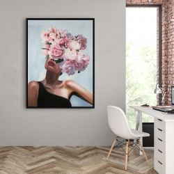 Framed 36 x 48 - See life in flowers
