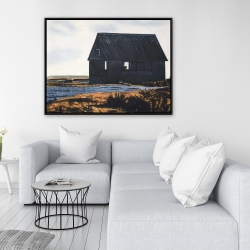 Framed 36 x 48 - Abandoned barn