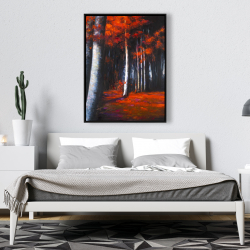 Framed 36 x 48 - Mysterious forest