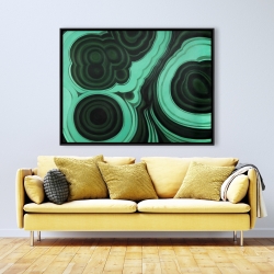 Encadré 36 x 48 - Pierre malachite