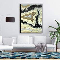 Encadré 36 x 48 - Agate en dentelle