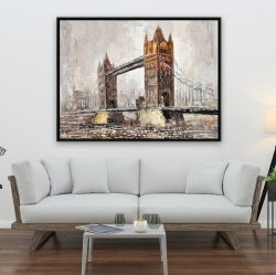 Framed 36 x 48 - London tower bridge