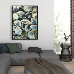 Encadré 36 x 48 - Coquilles d'huîtres