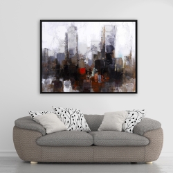 Encadré 36 x 48 - Ville obscure
