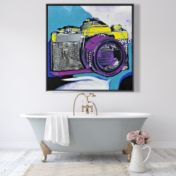 Encadré 48 x 48 - Appareil photo rétro