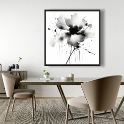 Encadré 48 x 48 - Fleur abstraite