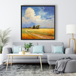 Framed 48 x 48 - Country day