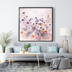 Encadré 48 x 48 - Petites fleurs sauvages
