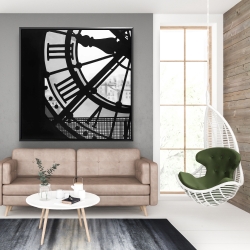 Encadré 48 x 48 - Horloge au musée d'orsay