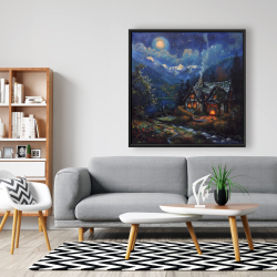 Framed 48 x 48 - Into the woods