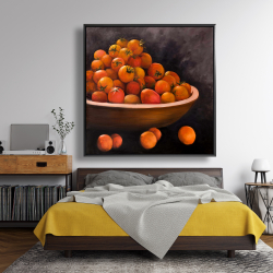 Framed 48 x 48 - Bowl of cherry tomatoes