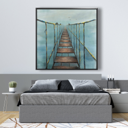Framed 48 x 48 - In the jungle