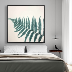 Framed 48 x 48 - Beautiful fern
