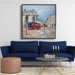 Framed 48 x 48 - Piccadilly circus of london