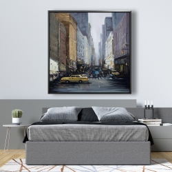 Framed 48 x 48 - In the city
