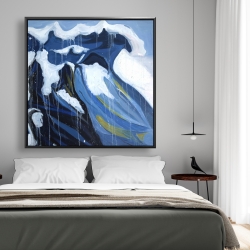Framed 48 x 48 - Wave in motion