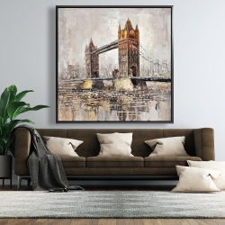 Framed 48 x 48 - London tower bridge