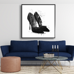 Encadré 48 x 48 - Escarpins noirs