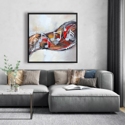 Framed 48 x 48 - Abstract serenade