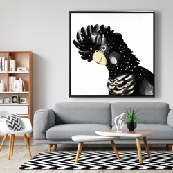 Encadré 48 x 48 - Perroquet cacatoès