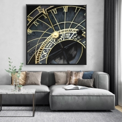 Framed 48 x 48 - Astrologic clock