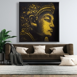 Framed 48 x 48 - Buddha of indonesia