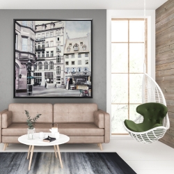 Encadré 48 x 48 - Scène de rue en allemagne