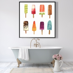 Framed 48 x 48 - Iced lollipop