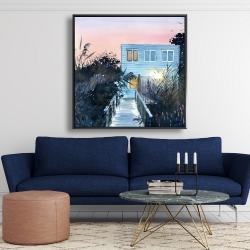Encadré 48 x 48 - Maison de plage