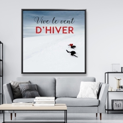 Encadré 48 x 48 - Vive le vent d'hiver