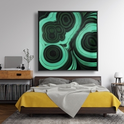 Encadré 48 x 48 - Pierre malachite