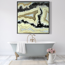 Encadré 48 x 48 - Agate en dentelle